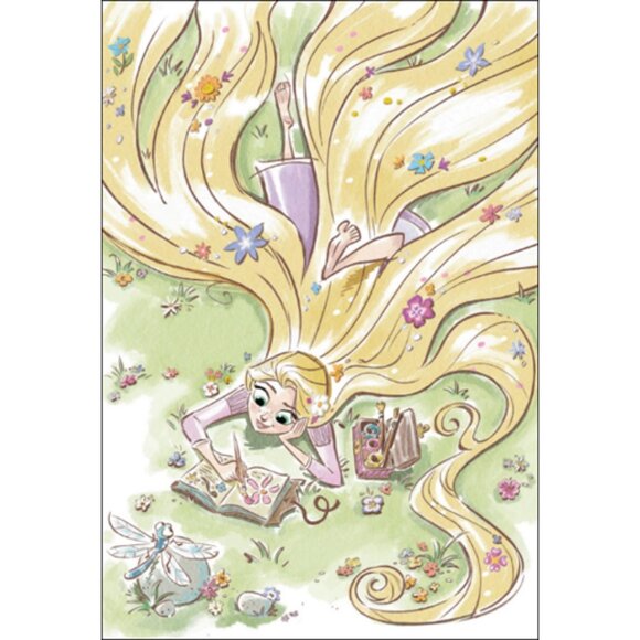 Rapunzel’s Guide to All Things Brave, Creative, & Fun Disney Activity Book Hair - Picture 8 of 16